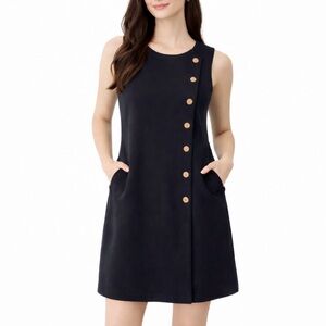 Veronica Beard BIK Tailored Mini Dress Black Size 6